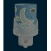 Lámpara infantil de noche LED Moon azul Dalber